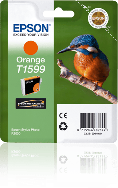 Epson Blæk Orange T1599 - R2000