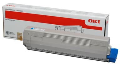 Oki Toner Cyan 10k - C831 