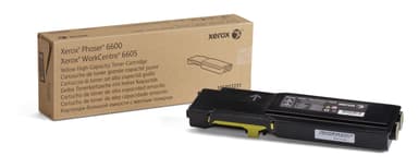 Xerox Toner Geel 6k - Phaser 6600//Wc6605 