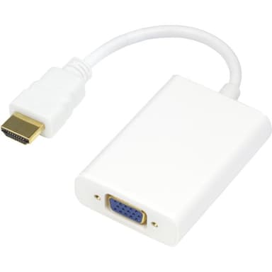 Deltaco Adapter Hvid