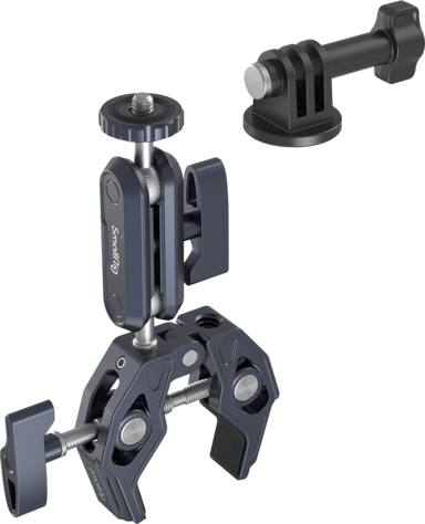 Smallrig 3757 Crab-Shaped Clamp with Ballhead Magic Arm 