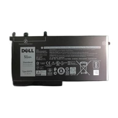 Dell 3-Cells Primär Litiumjonbatteri Med 51 Wattimmar 
