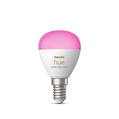 Philips Hue White og farget stemning Pære - E14 lyspære 