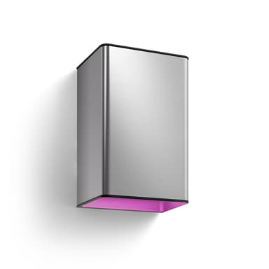 Philips Hue Outdoor Resonate Wall Lantern 2X8w 24V, Inox 