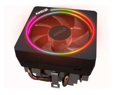 AMD Wraith Prism Luftkylare Svart
