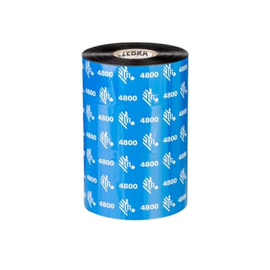Zebra Färgband 4800 Resin 110mm 450m 12-Pack