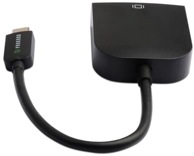 Prokord PREMIUM DVI Adapter 1080P@60Hz SINGLE LINK USB C DVI-I Zwart