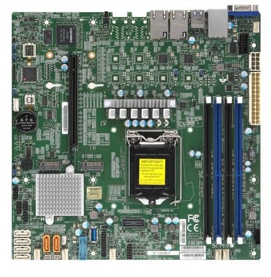 Supermicro X11SCM-F LGA 1151 Micro ATX