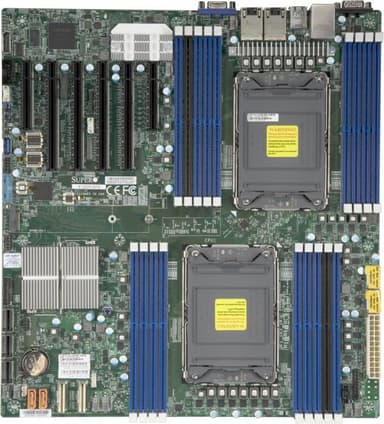 Supermicro MBD-X12DPI-NT6-O hovedkort Intel C621A LGA 4189 Utvidet ATX LGA 4189 E-ATX
