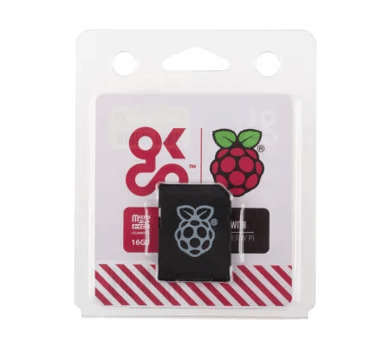 Raspberry Pi 16GB MicroSDHC With NOOBS 16GB MicroSD