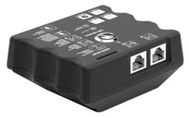 Direktronik Portable Mid-span PoE injector for Bosch and Makita Battery
