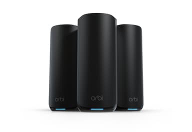 Netgear Orbi 870 Tri-band WiFi 7 Musta 3-Pakkaus 