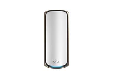 Netgear Orbi 970 Series Quad-Band WiFi 7 Quad-band (2.4 GHz / 5 GHz-1 / 5 GHz-2 / 6 GHz) Wi-Fi 6 (802.11ax) Grå 3 Innvendig lys 