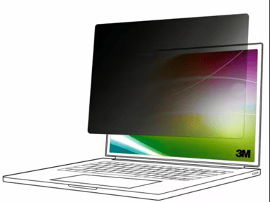 3M BPNAP007 skjermfilter 38,9 cm (15.3") Laptop Rammeløst skjermfilter 16:10