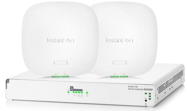 Hpe Aruba Instant On SG2505P Secure Gateway + 2 AP22 Indoor 2x2 WiFi 6 AP Starterpack 