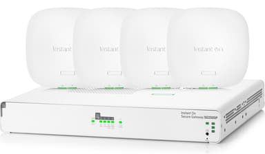 Hpe Aruba Instant On SG2505P Secure Gateway + 4 AP22 Indoor 2x2 WiFi 6 AP Starterpack 