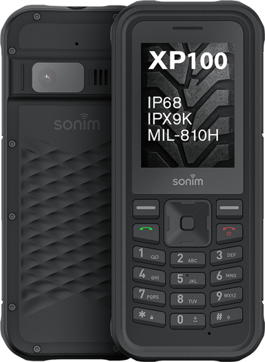 Sonim XP100 4G Musta