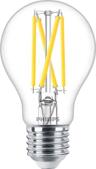 Philips LED E27 Normal Klar Dimbar 5.9W (60W) 806 Lumen