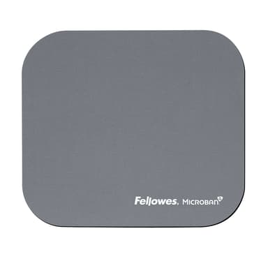 Fellowes Muispad met Microban-antibacteriële bescherming - Zilver 
