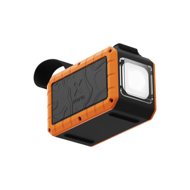 Xtorm Robuuste Powerbank Zaklamp 100W 40000mAh 40000mAh Oranje Zwart