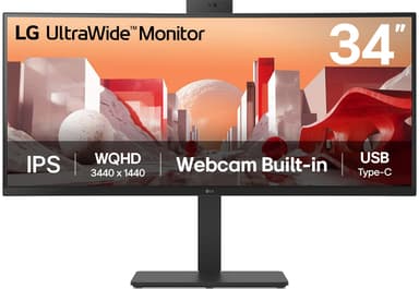 LG 34BA85QE-B 34" 3440 x 1440pixels IPS 21:9 60Hz
