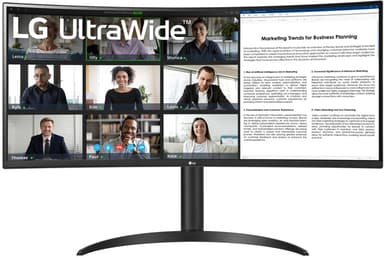 LG 34WR55QK-B 34" 3440 x 1440pixels VA 21:9 100Hz