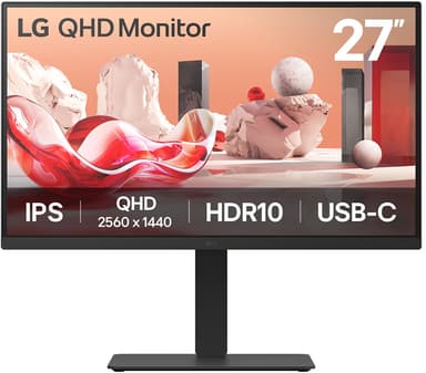 LG 27BA75QB 27" 2560 × 1440pixels IPS 16:9 100Hz