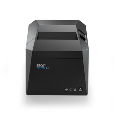 Star TSP 143IV UE USB/LAN Kuittiprinteri Leikkurilla Harmaa