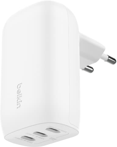 Belkin 3-Port USB-C Wall Charger Wit