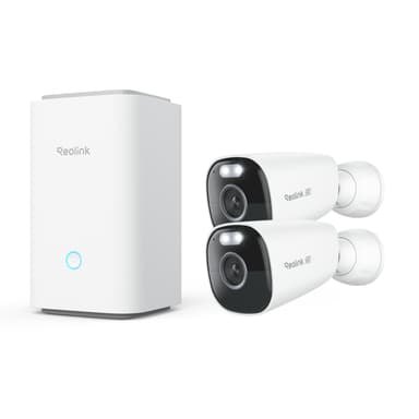 Reolink Home Hub + 2x Argus Eco Ultra 4K 8MP Battery WiFi 