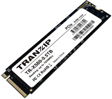 Tranzip SSD X380 Extreme 7300 MB/s M.2 PCIe 4.0