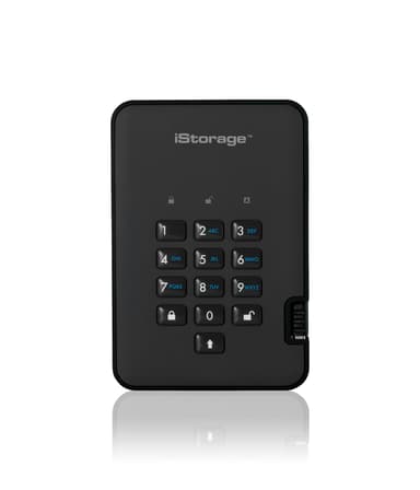 Istorage Diskashur2 256-BIT 5TB Zwart