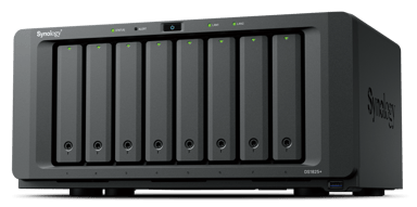Synology DiskStation DS1825+ datalagringsserver NAS Ryzen Embedded V1500B 8 GB DDR4 0 TB Sort 
