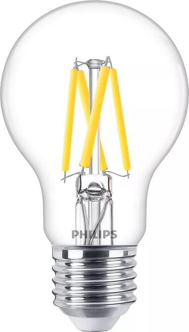 Philips LED E27 Globe Clear 3.4W (40W) 470 Lumen 