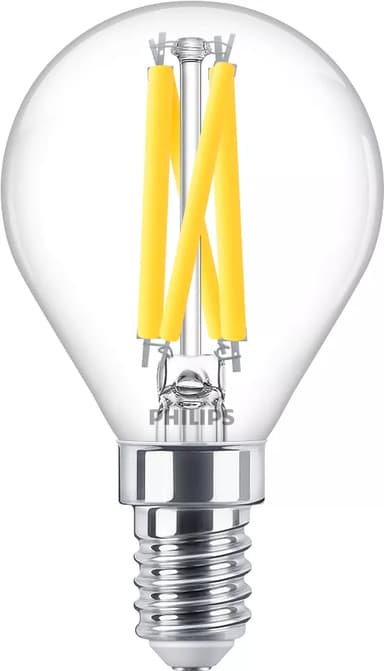 Philips LED E14 Globe Clear 3.4W (40W) 470 Lumen 