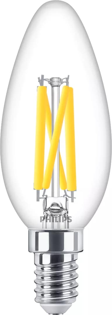 Philips LED E14 Candle Clear 3.4W (40W) 470 Lumen 