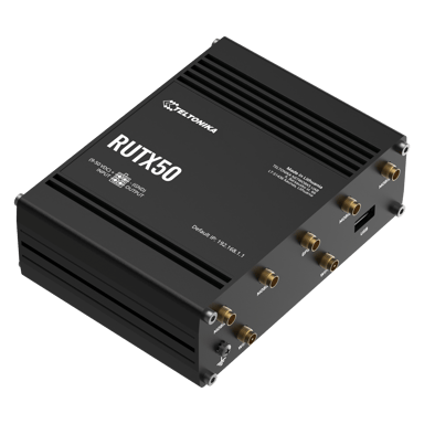 Teltonika RUTX50 Industrial 5G Router 