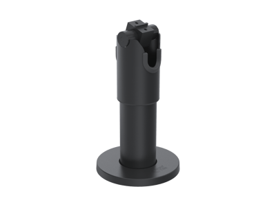 Ergonomic Solutions SpacePole DuraTilt Flip Med 120 mm Stang Svart 