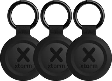Xtorm XTAG2A1 Waterdichte TravelTag Zwart 3-Pack (Apple iOS) 