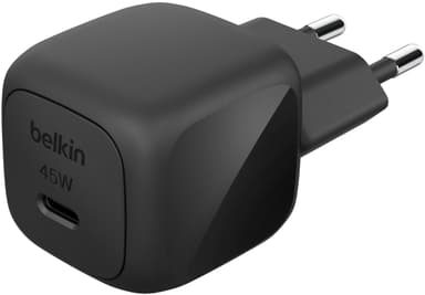 Belkin 45W USB PD Compact Wall Charger Sort
