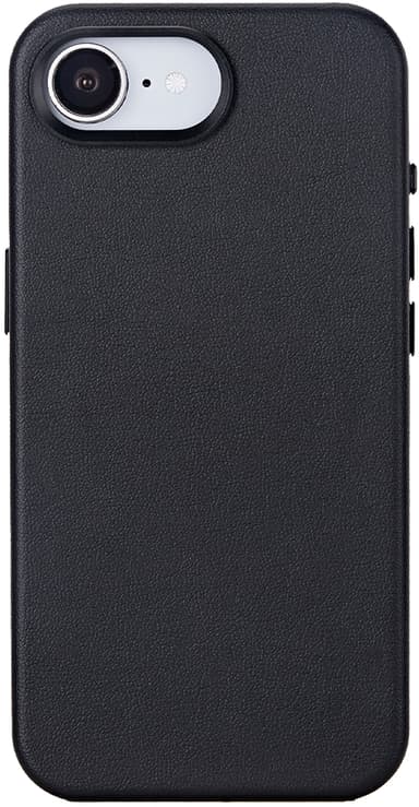 Cirafon Recycled Pu Leather Magsafe iPhone 16e, iPhone 17e Musta, Noir