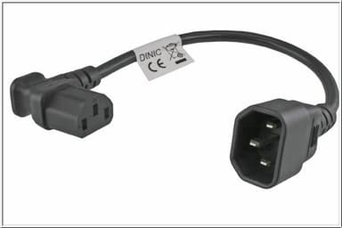 Microconnect PEA1416 strömkablar Svart 0,3 m C13 coupler C14 coupler 0.3m C13 C14 Svart