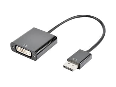 Prokord Videoadapter 0.2m. DisplayPort DVI-D Sort