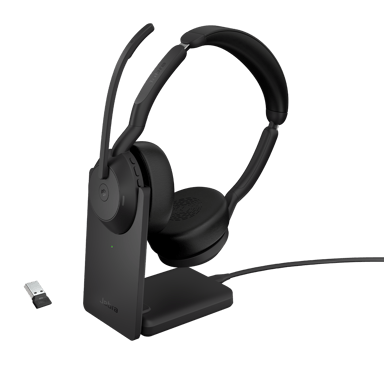 Jabra Evolve2 55 Stereo USB-A Microsoft Teams Zwart