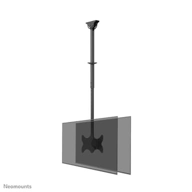 Neomounts CL35-340BL22 Dual monitor/TV-beugel plafond 23-43" - h 106-156 cm 