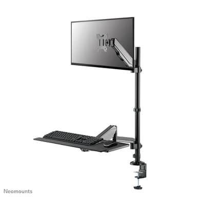 Neomounts DS90-325BL1 Zit-sta werkstation bureau 17-32" - gasveer 
