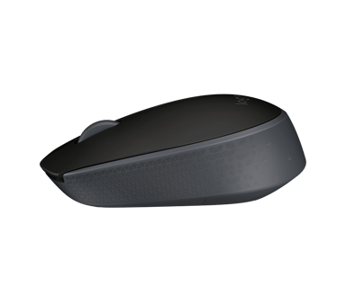 Logitech M171 Wireless RF kabel-fri Mus Svart, Grå
