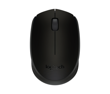 Logitech B170 RF kabel-fri Mus Svart, Grå
