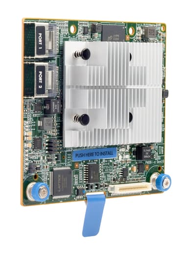 HPE Smart Array P408i-a SR Gen10 (8 Internal Lanes/2GB Cache) 12G SAS Modular LH Controller RAID-kontrollerkort PCI Express x8 3.0 12 Gbit/s 