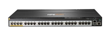 HPE Aruba Networking 2930M 24 Smart Rate PoE Class 6 1-slot Switch hanterad L3 Gigabit Ethernet (10/100/1000) Strömförsörjning via Ethernet (PoE) stöd 1U Grå 